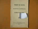 Statute ale societatii cooperative a patronilor cismari romani Bucuresti 1912, Alta editura