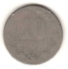 SV * Argentina 10 CENTAVOS 1919 * ARGINT * - VG, America Centrala si de Sud