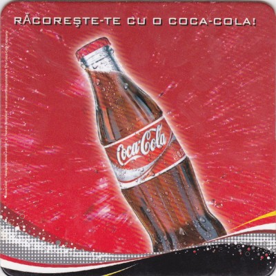 Suport de pahar / Biscuite COCA COLA foto