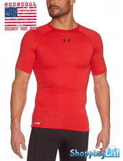 Tricou barbati Under Armour Men&amp;#039;s HeatGear Compression | 100% original | Livrare cca 10 zile lucratoare | Aducem pe comanda orice produs din SUA foto