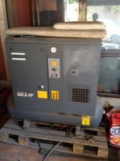 Compresor cu surub Atlas Copco GX2 FF cu uscator (dryer) foto