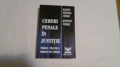 ELENA DENISA CRISU*STEFAN CRISU-CERERI PENALE IN JUSTITIE foto