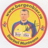 Suport de pahar / Biscuite BERGENBIER Dorinel Munteanu