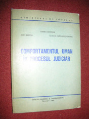 Comportamentul uman in procesul judiciar - Tiberiu Bogdan, s.a. foto