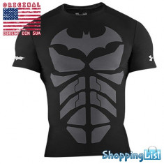 Tricou barbati Under Armour Super Hero Logo S/S Compression | 100% original | Livrare cca 10 zile lucratoare | Aducem pe comanda orice produs din SUA foto