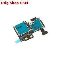 Banda Flex Cititor SIM/Card Samsung Galaxy S4 I9505 Original foto