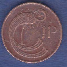 Irlanda 2 pence 1982 foto