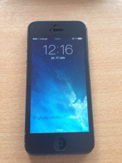 IPHONE 5 16 GB NEGRU foto