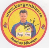 Suport de pahar / Biscuite BERGENBIER Marius Niculae