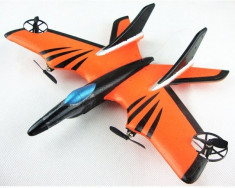 AVION RADIOCOMANDAT SENZATIONAL CU 4 MOTOARE ,ZBOR REAL,9107 EPP Foam Fixed Wing 4-CH Radio Control R/C Aircraft . foto