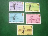 Jersey 2002 sport golf mi 1023-1027 MNH