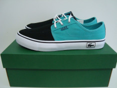 Adidasi originali Lacoste LCST Vaultstar Boat Turquoise/Black foto