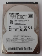 Hdd laptop toshiba 500gb 7200rpm 16mb foto