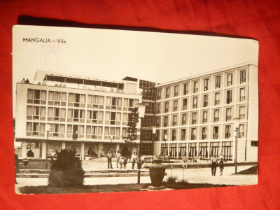 Ilustrata Mangalia- Vile , circ. 1960 foto