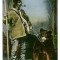 1007 - URSAR, Bear trainer - old postcard, CENSOR - used - 1918