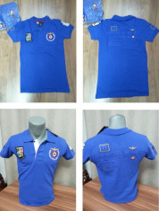 Tricou polo brand Aeronautica Militare model 2014 ultima aparitie pe piata LIVRARE GRATUITA PRIN FAN Napapijiri Ralph Lauren Philipp Plein Dsquare foto