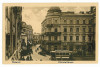 1235 - BUCURESTI, Street Victoria, tramway - old postcard - unused, Necirculata, Printata