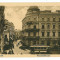 1235 - BUCURESTI, Street Victoria, tramway - old postcard - unused