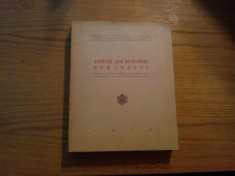 ASPECTE ALE ECONOMIEI ROMANESTI * Material Documentar pentru Cunoasterea unor Probleme in cadrul Planului Economic -- V. Scarlatescu -- 1939, 635p. foto