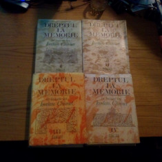 DREPTUL LA MEMORIE- In lectura lui IORDAN CHIMET - 4 Vol. -1992