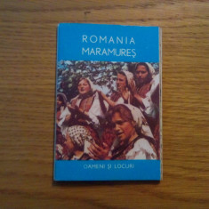 ROMANIA MARAMURES - Oameni si Locuri - 12 vederi - dim.: 12x8 cm - Necirculata
