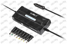 Incarcator alimentator sursa auto universal pt laptop 12v sau 24v NOU 1178 foto