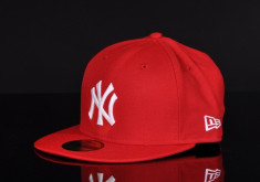 Sapca Full Cap NEW ERA New York Yankees NY Rosu Fullcap 7 Fitted IN STOC Livrare Gratuita foto