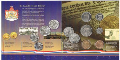 RAR !! Olanda setul oficial 5 cent - 5 gulden 1999 - BU in folder foto