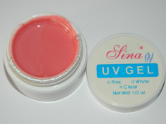 COVER GEL / GEL CAMUFLAJ SINA UV GEL UV SINA15 ML / COVER GEL / GEL DE ACOPERIRE A IMPERFECTIUNILOR UNGHIEI foto