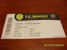 Bilet F.C. Brasov - Steaua foto