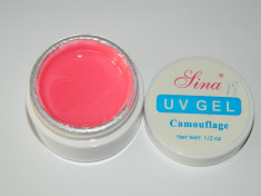 COVER GEL / GEL CAMUFLAJ SINA UV GEL UV SINA15 ML / COVER GEL / GEL DE ACOPERIRE A IMPERFECTIUNILOR UNGHIEI foto