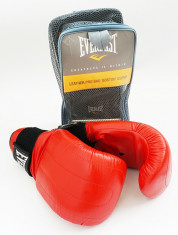 Everlast - Manusi de box Boston - din piele - pt antrenament la sac - masura M foto