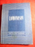 Lomonosov - Colectia Texte Filozofice ,cu studiu C.I.Gulian - Ed. 1955