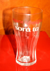 Pahar Colectie COCA COLA - &amp;quot;Imparte o Coca Cola cu sora ta&amp;quot; foto