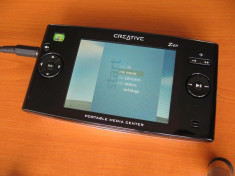 CREATIVE Zen Portable Media Center 20gb display 3.8&amp;quot; TFT lcd Windows Mobile foto