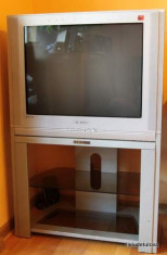 Samsung CRT slim + stand foto