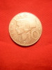 Moneda 10 Shillingi 1957 Austria , argint