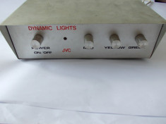 ORGA DE LUMINI JVC , DYNAMIC LIGHT ,ANII 80 ! FUNCTIONEAZA . foto