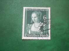 Germania 1939 pictura Durer mi 700 stamp. foto