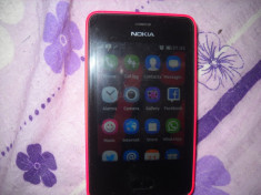 Nokia Asha 501 Dual Sim - rosu foto