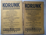 Korunk Revista in limba maghiara 23 numere perioada 1930 - 1940 017