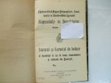 Statut si carnet de bolnav al societatii boala si inmormantare din Bucuresti