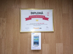 Samsung Galaxy S3 Mini i8190 White(Alb) ~ NOU SIGILAT ~ Liber de retea | GARANTIE 24 LUNI | EURO_ALEX_SHOP - PESTE 2000 DE CALIFICATIVE POZITIVE foto