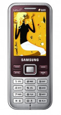 Samsung C3322 Dual Sim La Fleur Red foto