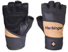 MANUSI DE SALA HARBINGER 130 CLASSIC WRISTWRAP LIFTING GLOVES - MEDIUM - BLACK (NEGRE) foto