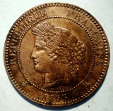 A.195 FRANTA CERES 10 CENTIMES 1896 A, Europa, Bronz