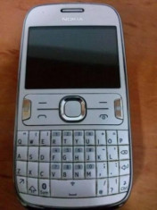 nokia asha 302 alb foto