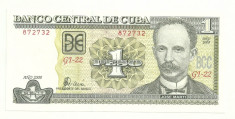 CUBA 1 PESO PESOS 2008, P-128e, UNC [1] foto