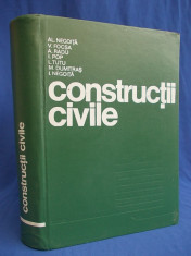 AL.NEGOITA - CONSTRUCTII CIVILE - BUCURESTI - 1976 foto