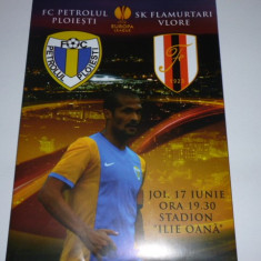 Program meci fotbal Europa League 17.07.2014 PETROLUL Ploiesti - FLAMURTARI Vlore (Albania)